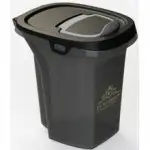 Moderna Trendy Story Люкс контейнер пластиковый для корма для собак, черный