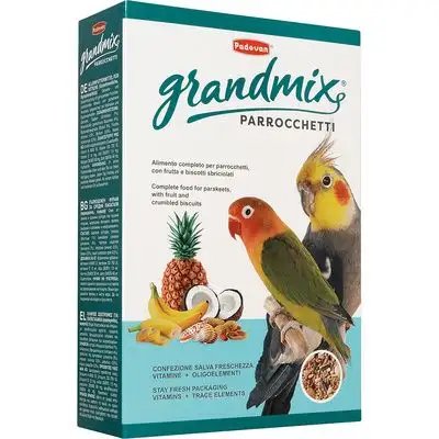Купить padovan grandmix parrocchetti сухой корм для средних попугаев