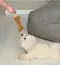 BOW WOW игрушка для собак кожаная косточка бежевая #3